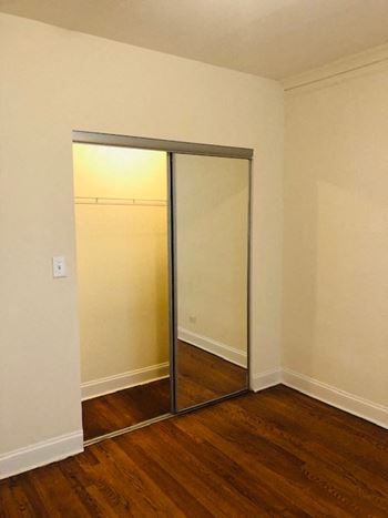 Spacious closet